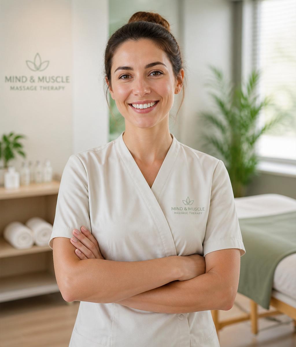 Professional licensed massage therapist at Dang Good Massage